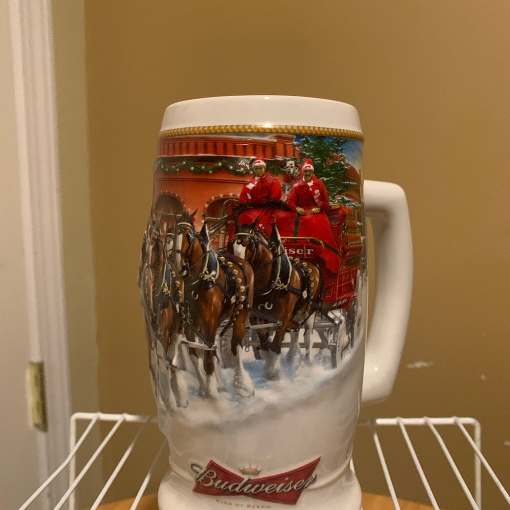 Budweiser Holiday Beer Stein 2006